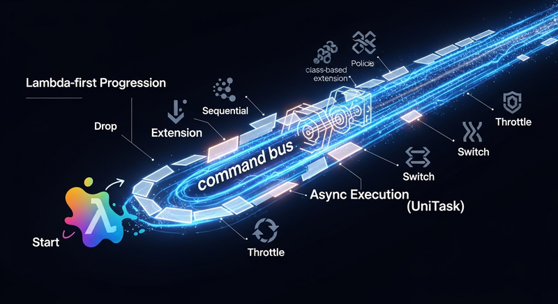 UniTask Command Bus